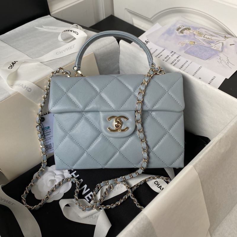Ch**el top handle bags
